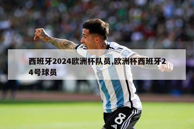 西班牙2024欧洲杯队员,欧洲杯西班牙24号球员